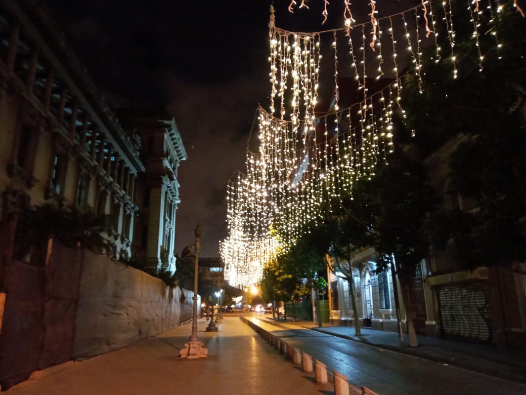 El Paseo de la Sexta se iluminará para las fiestas de fin de año