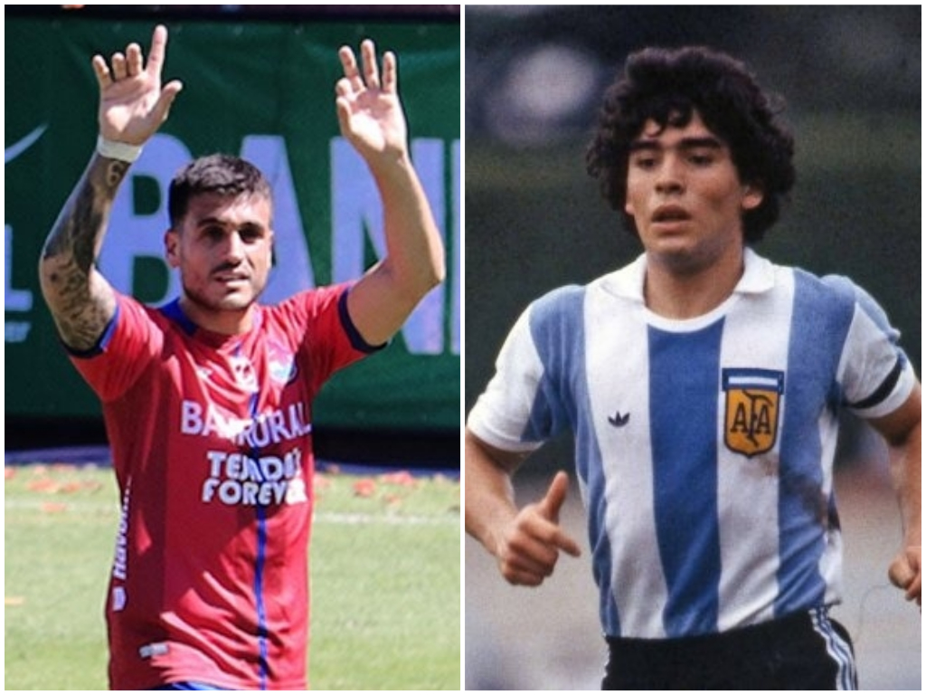 Ramiro Rocca convierte triplete y hubo dedicación para Diego Maradona