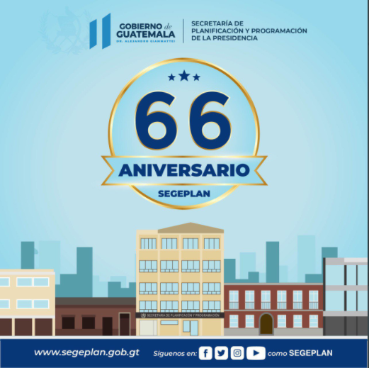Presidente felicita a Segeplan por sus 66 años de servicio a los guatemaltecos   