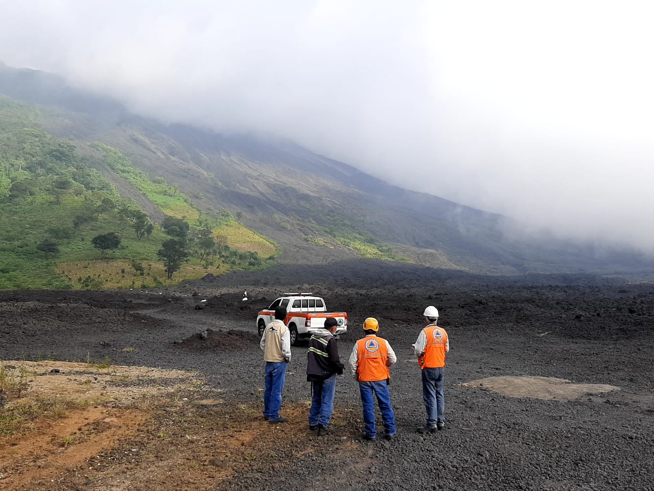Invisumeh reporta incremento en la actividad del volcán de Pacaya