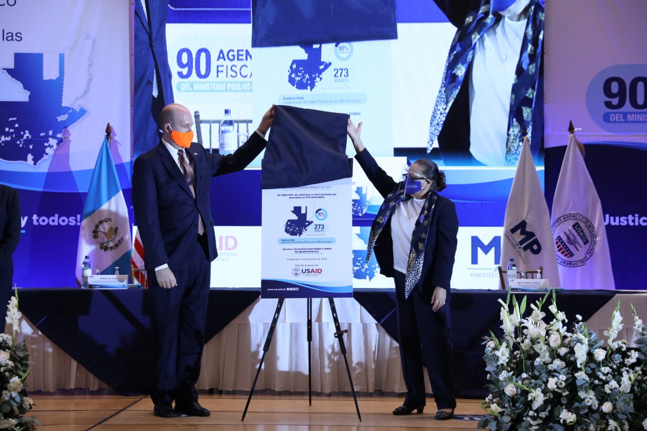 Ministerio Público inaugura 90 agencias fiscales en municipios