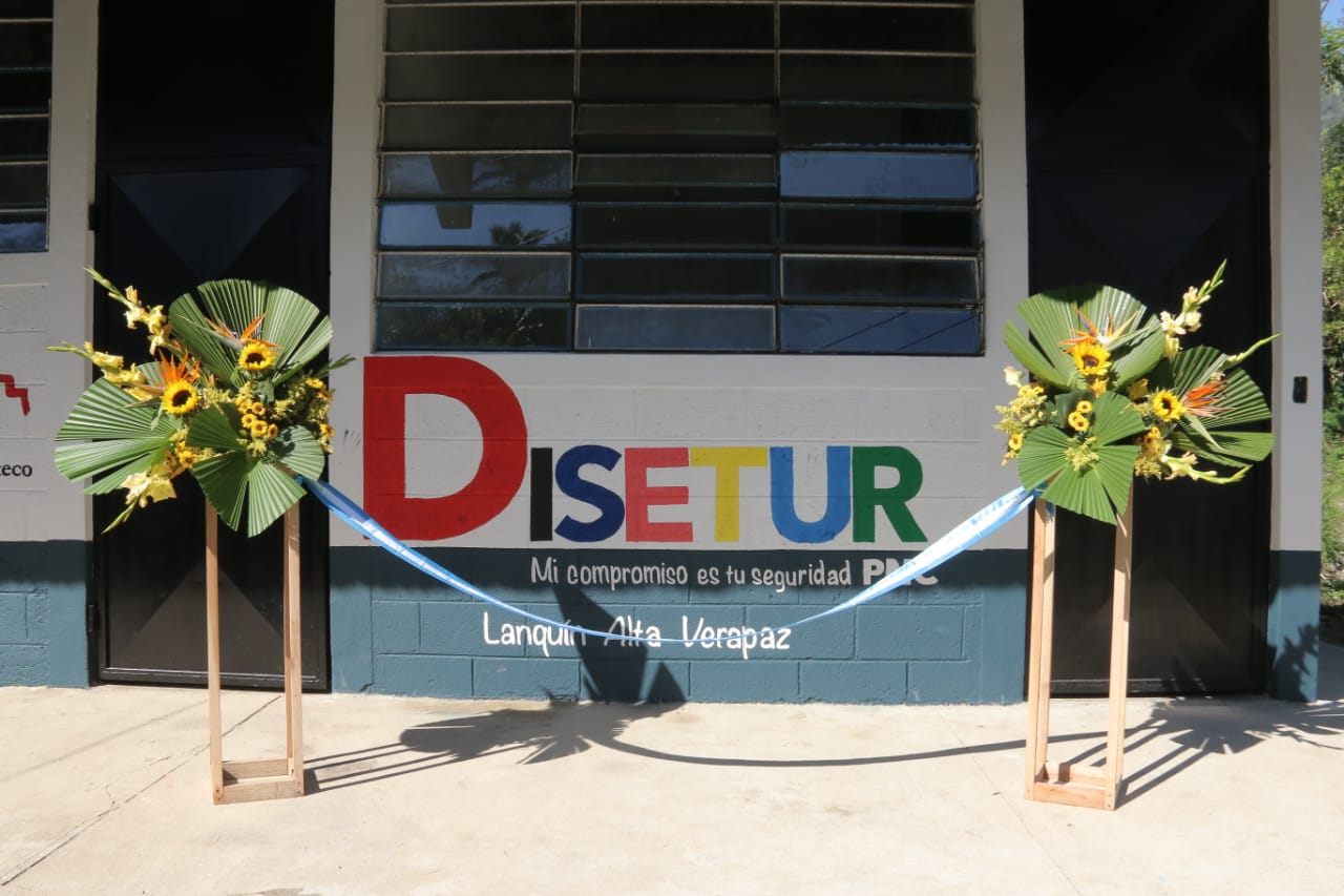 Inauguran nueva sede de seguridad turística en Lanquín, Alta Verapaz
