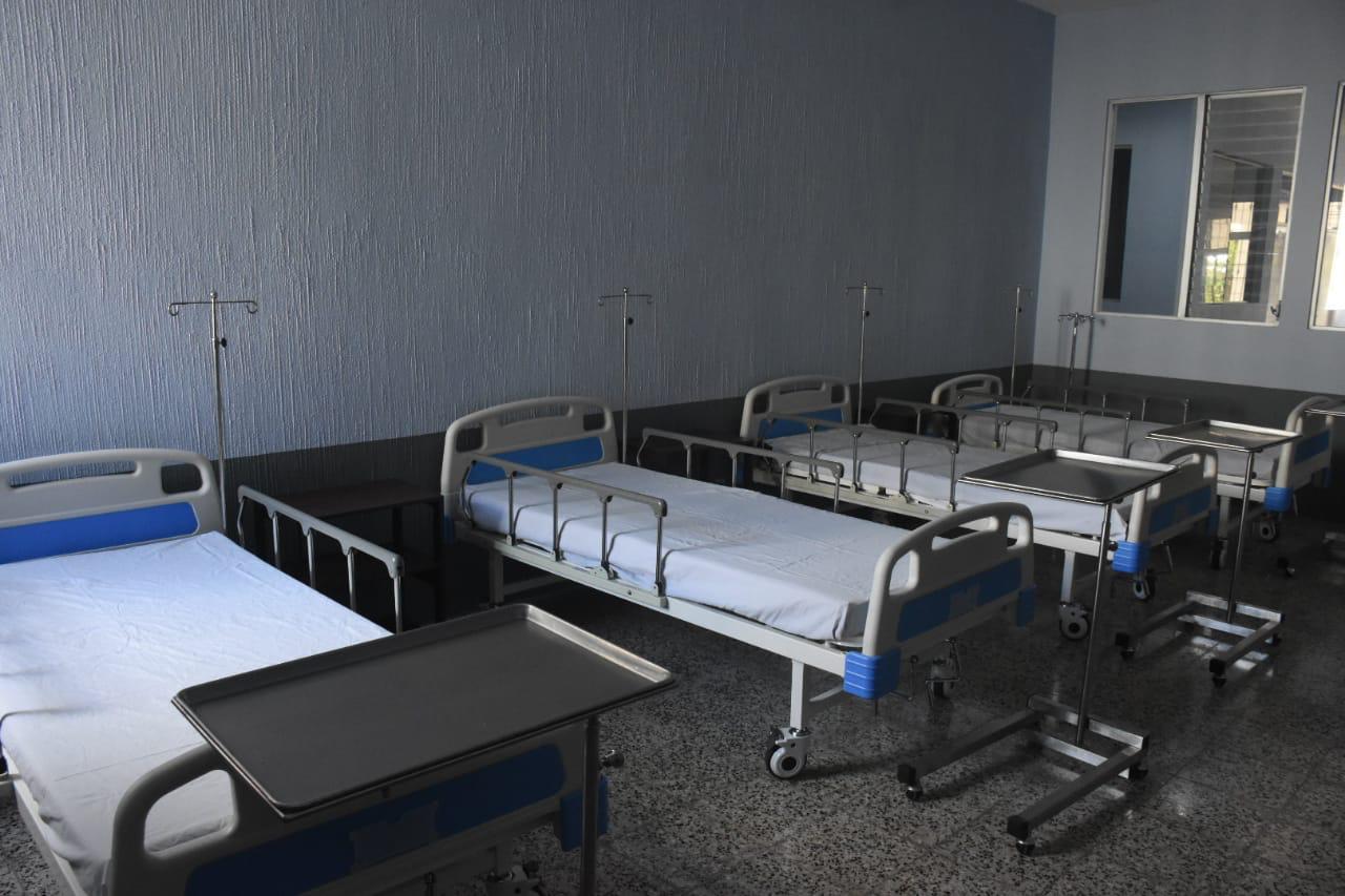 Inauguran Centro de Atención Permanente (CAP) en donde funcionan los Centros de Aislamiento Temporal para pacientes con COVID-19./Foto: MSPAS.