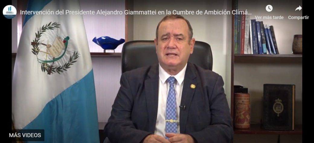 Guatemala ratifica su compromiso para reducir emisiones de gases de efecto invernadero