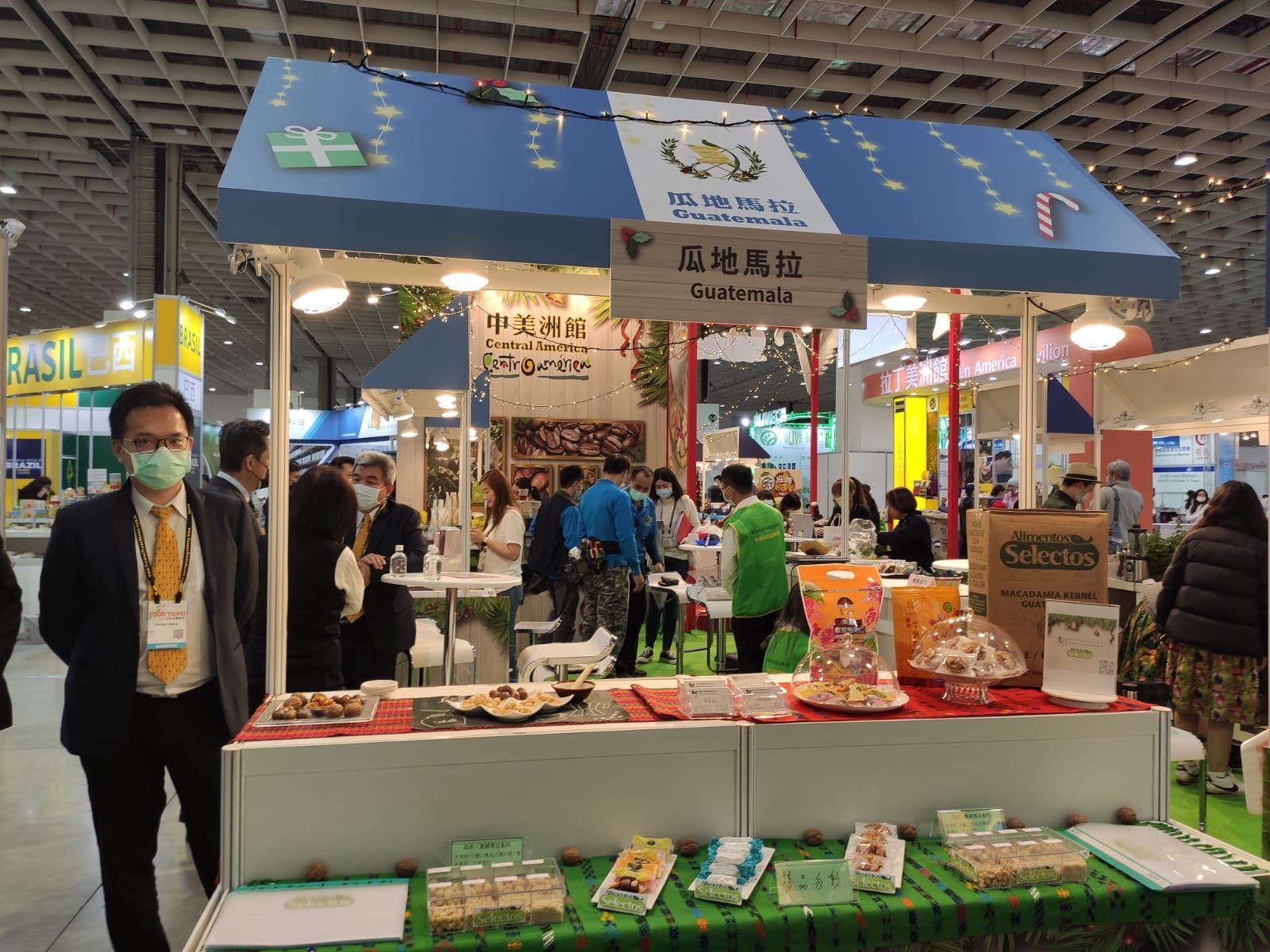 Exhiben productos guatemaltecos en Feria Internacional de Taipéi