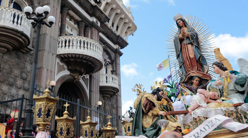 Miles de guatemaltecos celebran cada 12 de diciembre a la Virgen de Guadalupe