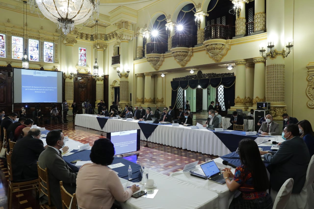 Gobierno presenta avances de la Gran Cruzada Nacional por la Nutrición