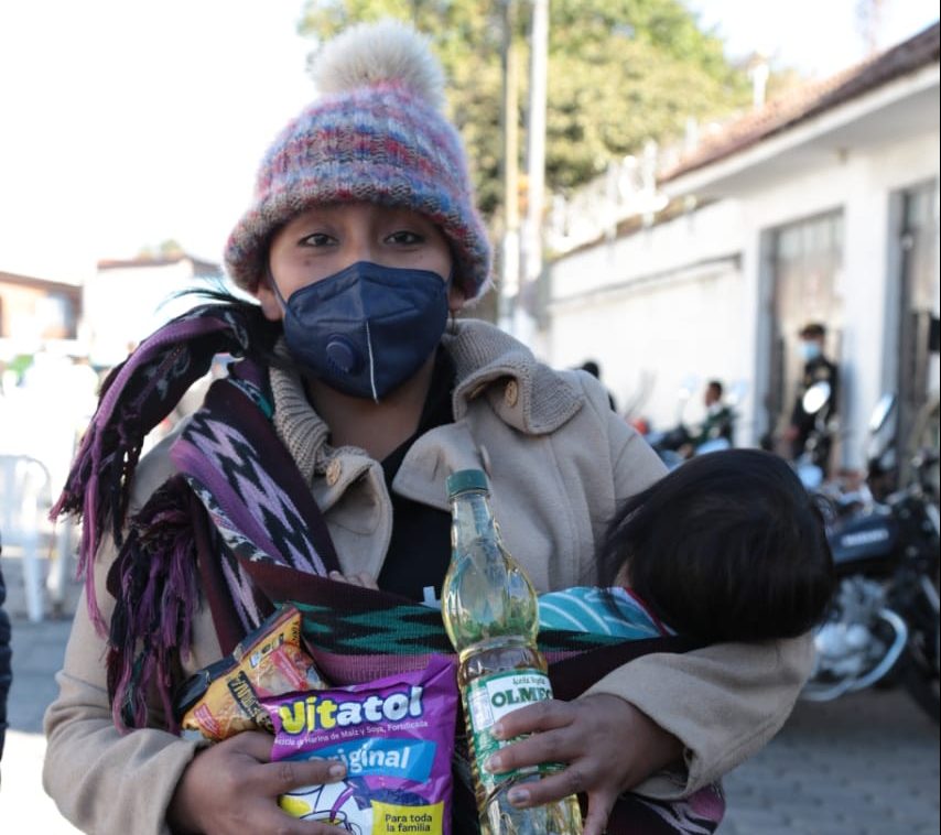 Más de 8 mil chimaltecos recibirán raciones de alimentos