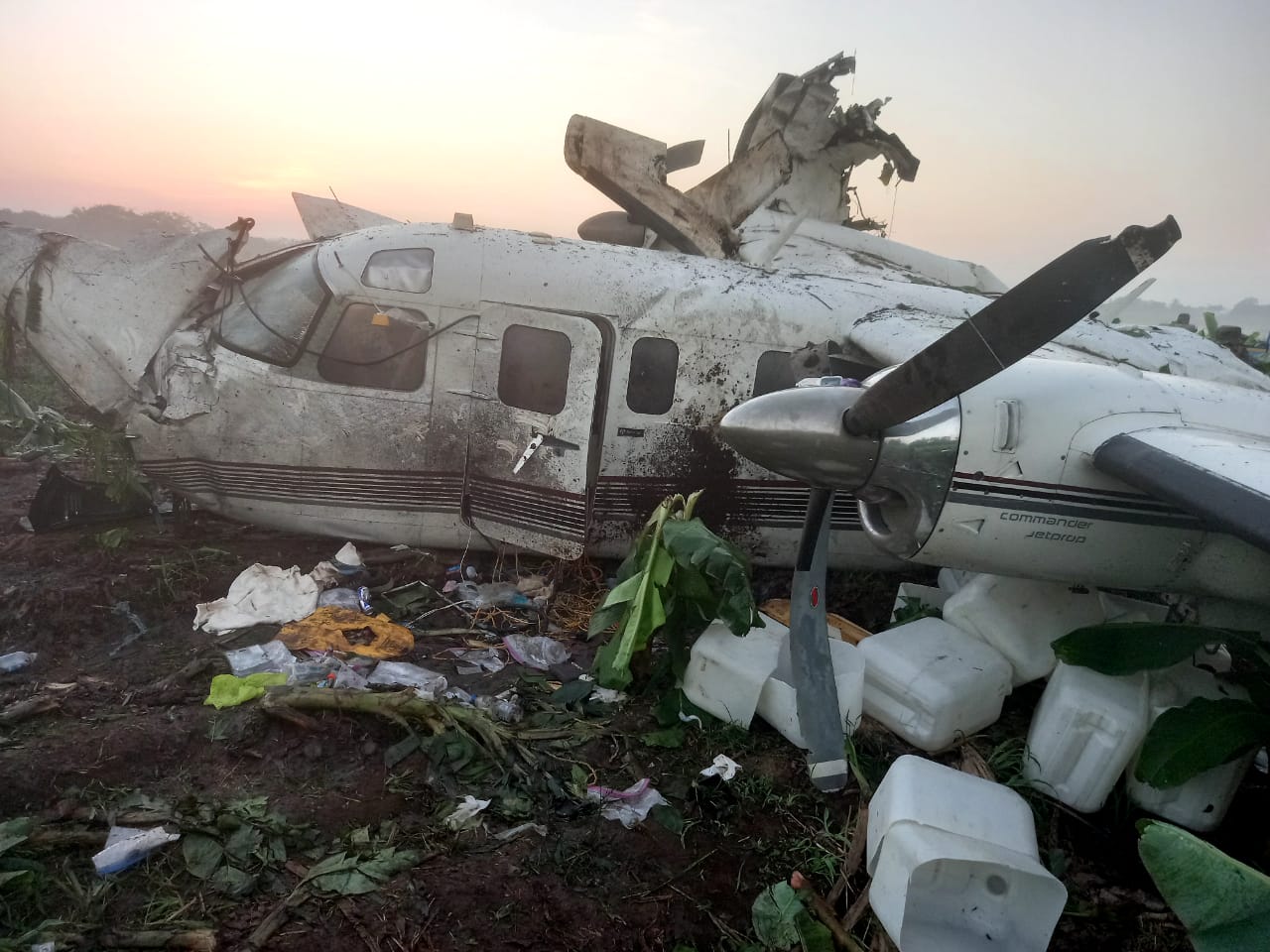 Ejército localiza aeronave que violó espacio aéreo nacional
