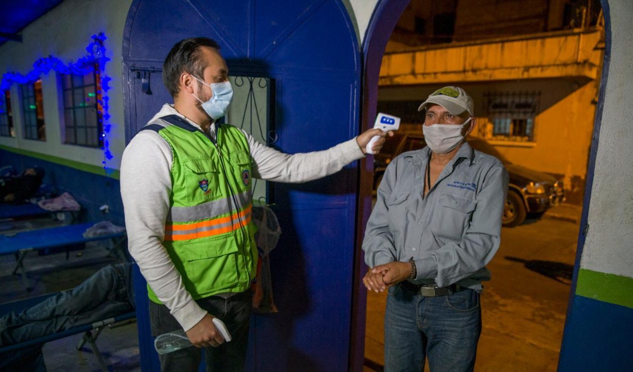 Conred asiste a más de 240 personas en albergues durante primeros días del año