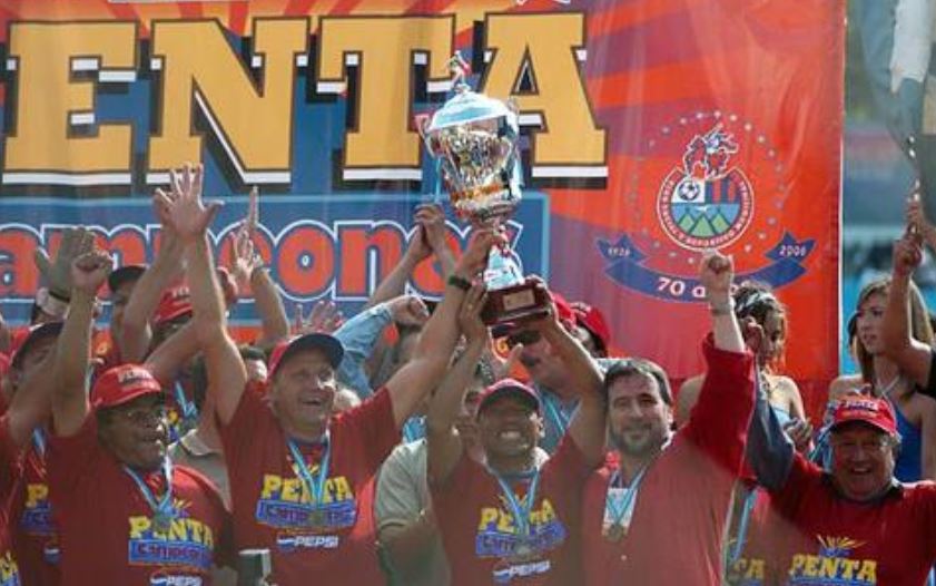 Municipal pentacampéon hace 14 años