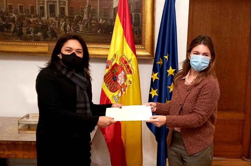 Embajadora de Guatemala presenta cartas credenciales ante el Reino de España