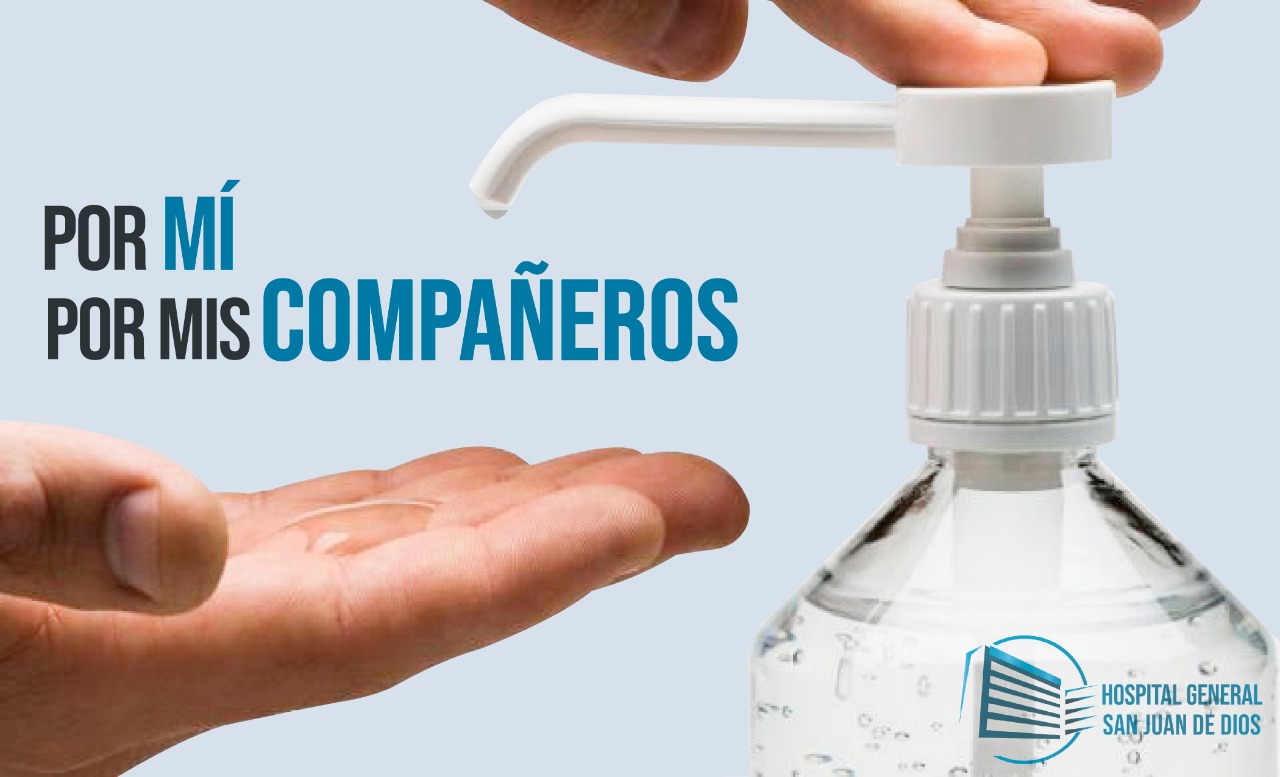 Hospital San Juan de Dios lanza campaña para prevenir el COVID-19