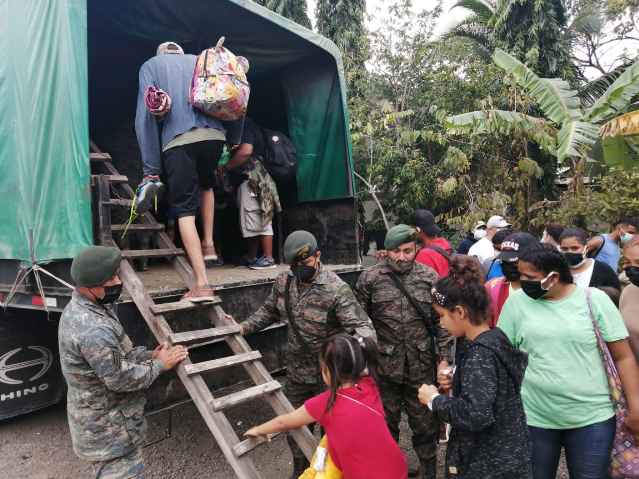 Ejército coadyuva al retorno seguro de los migrantes
