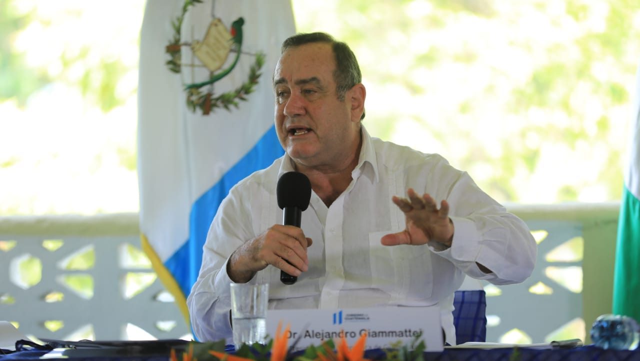 Presidente Alejandro Giammattei