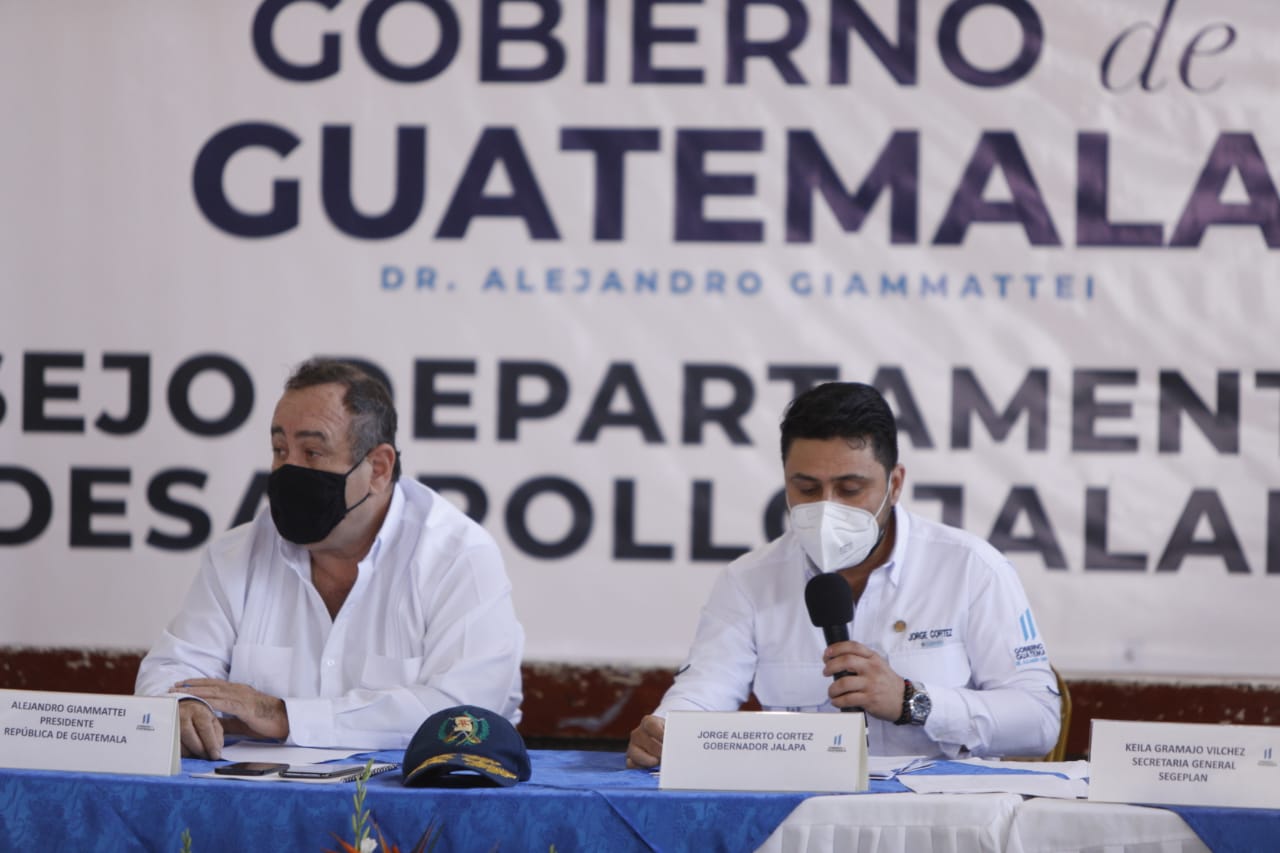 Presidente y alcaldes de Jalapa fijan hoja de ruta para la ejecución de proyectos en 2021