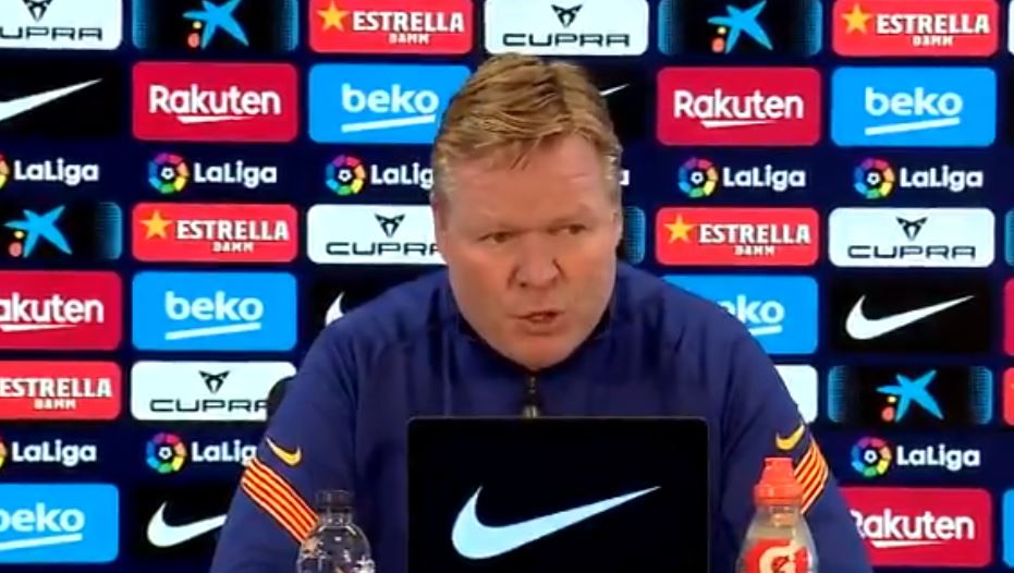 Koeman habla de Messi