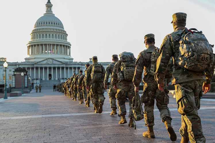 Washington blindado por toma de posesión de Joe Biden