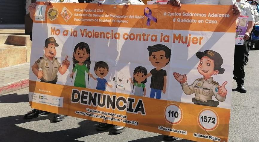 Autoridades hacen llamado a denunciar cualquier hecho contra mujeres y niñez