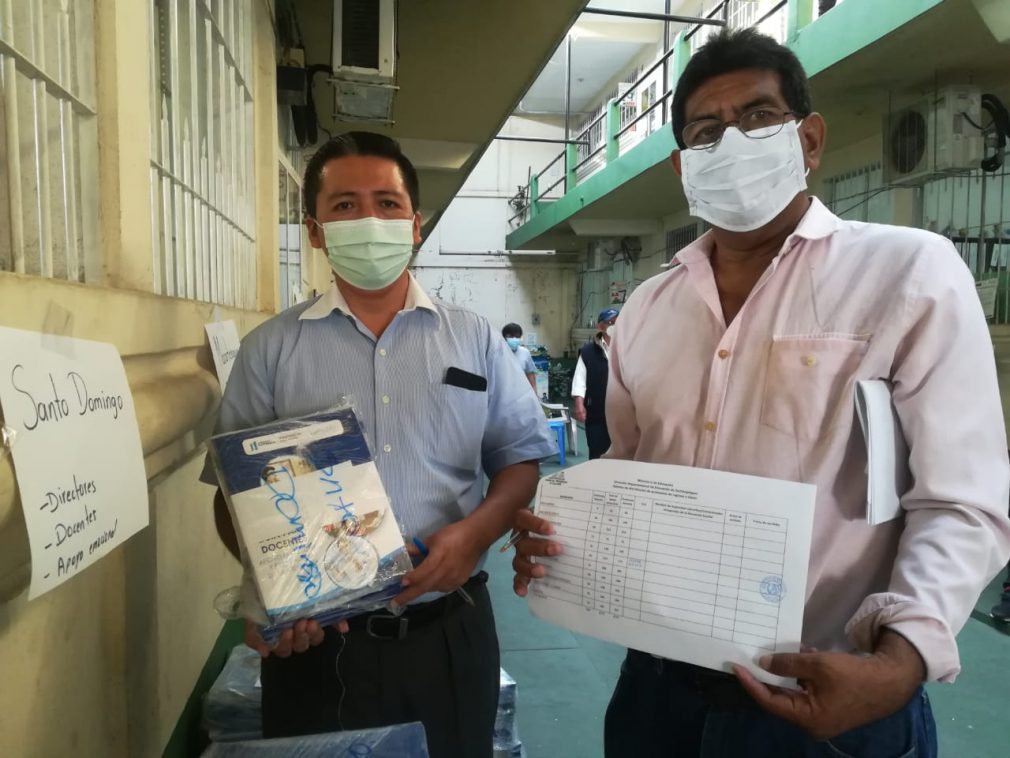 Culmina entrega de protocolos de seguridad sanitaria en Direcciones Departamentales de Educación