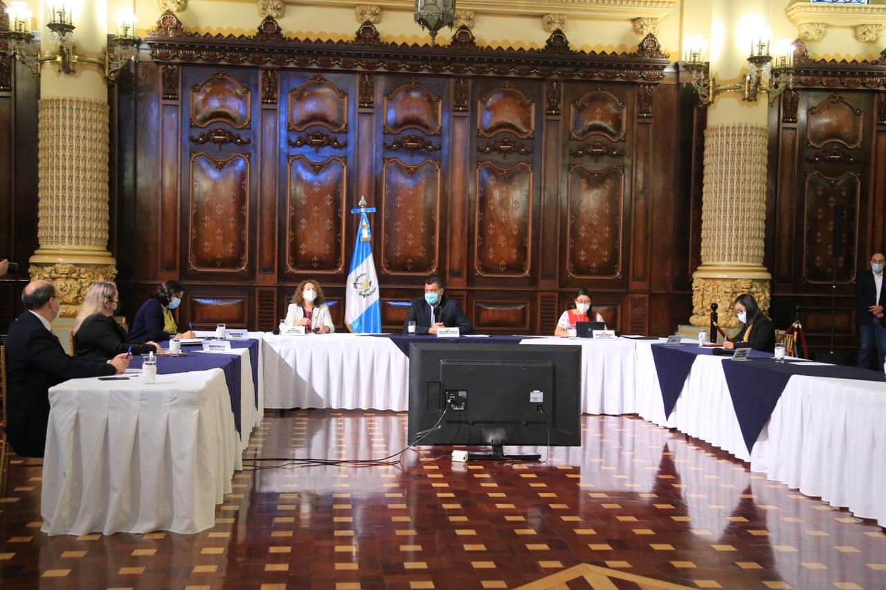 Reunión de Mesa Técnica para promover las Exportaciones del Gabinete Económico./Foto: Vicepresidencia.