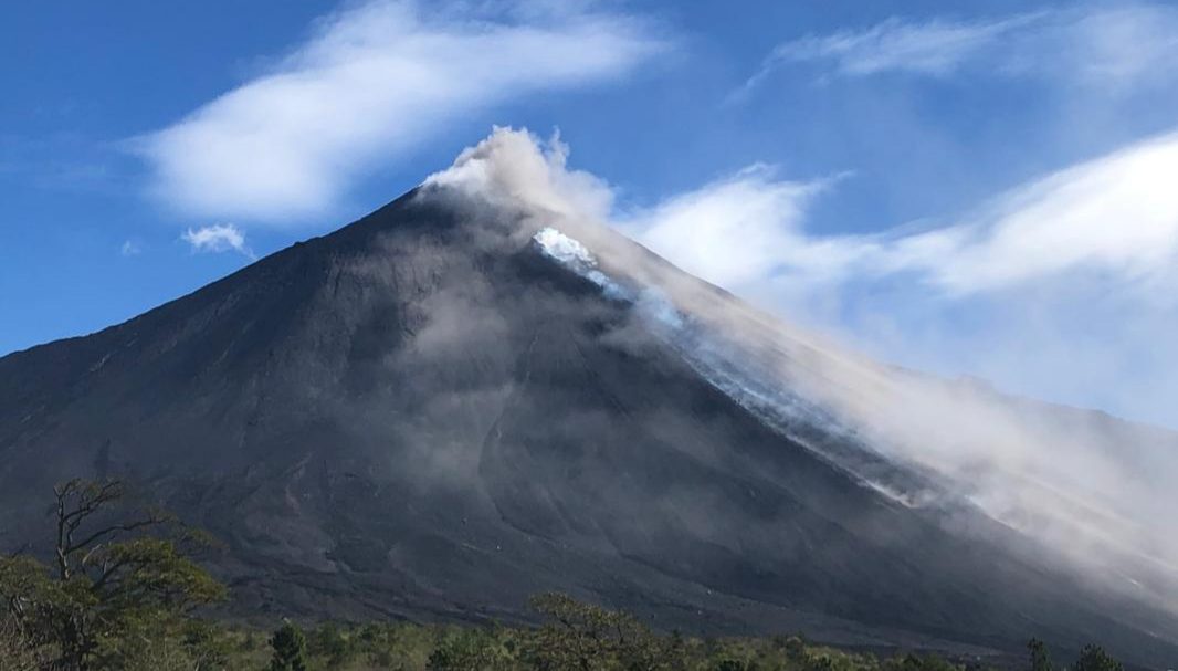 Mantienen monitoreo de la actividad del volcán&nbsp;de Pacaya