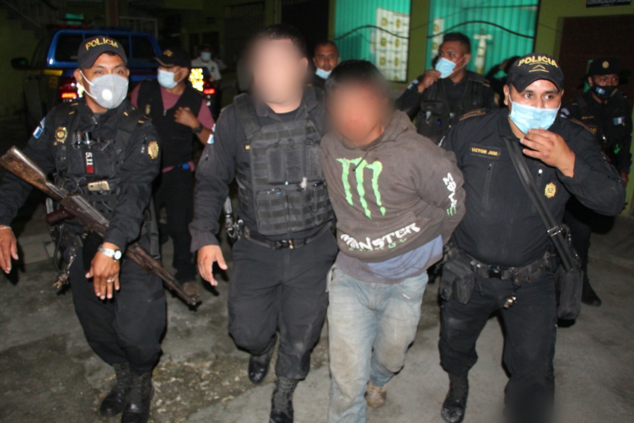 PNC captura a dos personas señaladas de la desaparición de una bebé