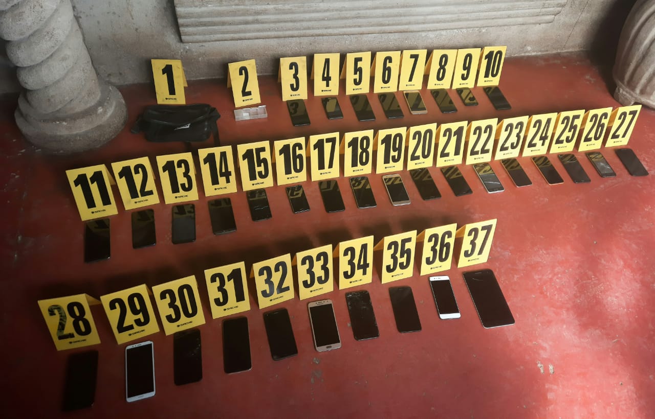Capturan a pandillero que vendía celulares robados en Chimaltenango