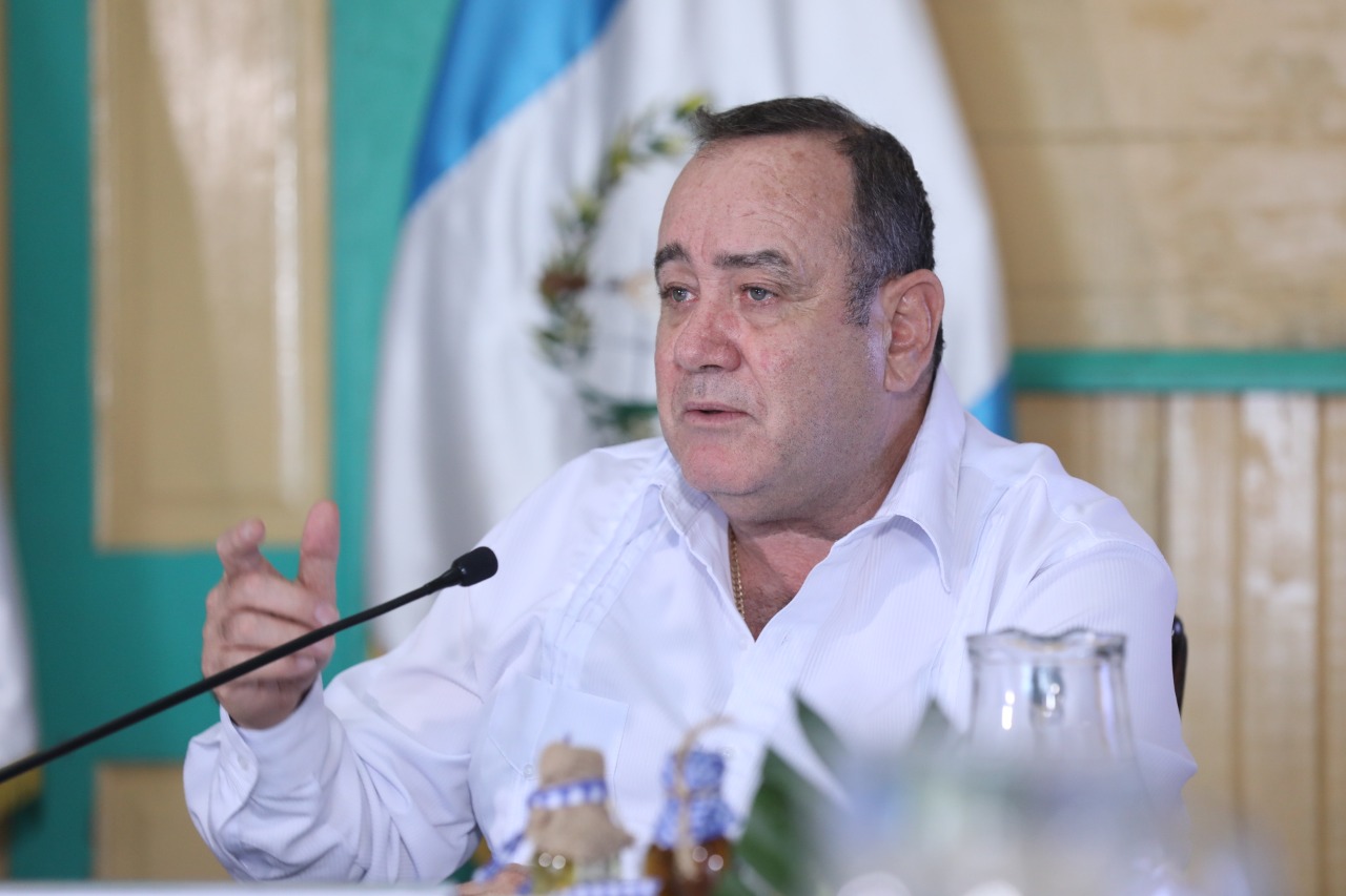 Presidente Alejandro Giammattei