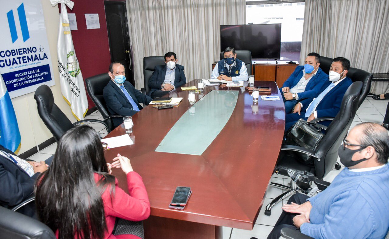 Reunión de trabajo entre autoridades de Gobierno y la Anam