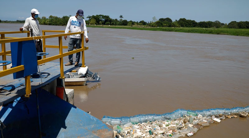 Realizan jornadas de limpieza en el río Motagua