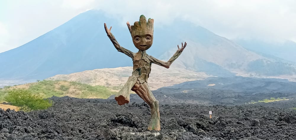 Conozca la figura gigante de Groot