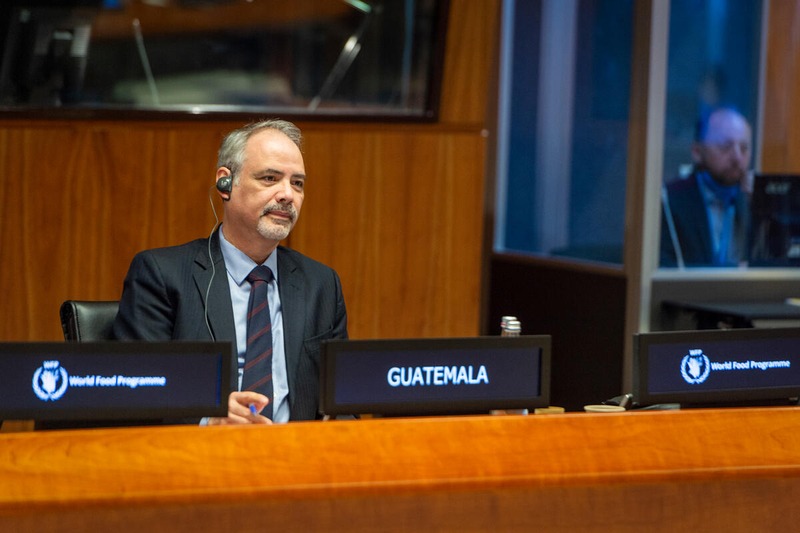 Guatemala preside la Junta Ejecutiva del Programa Mundial de Alimentos
