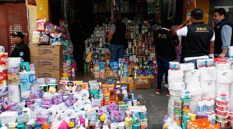 Continúa combate al contrabando: Decomisan más de 9 millones de quetzales en mercancía