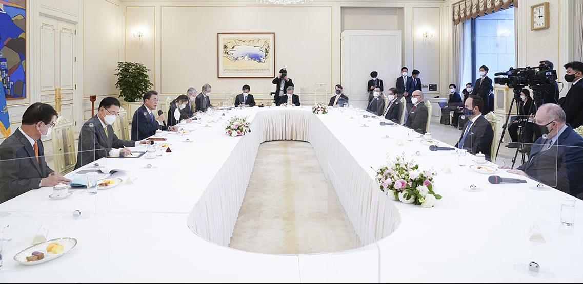 Canciller Pedro Brolo se reúne con Presidente de Corea