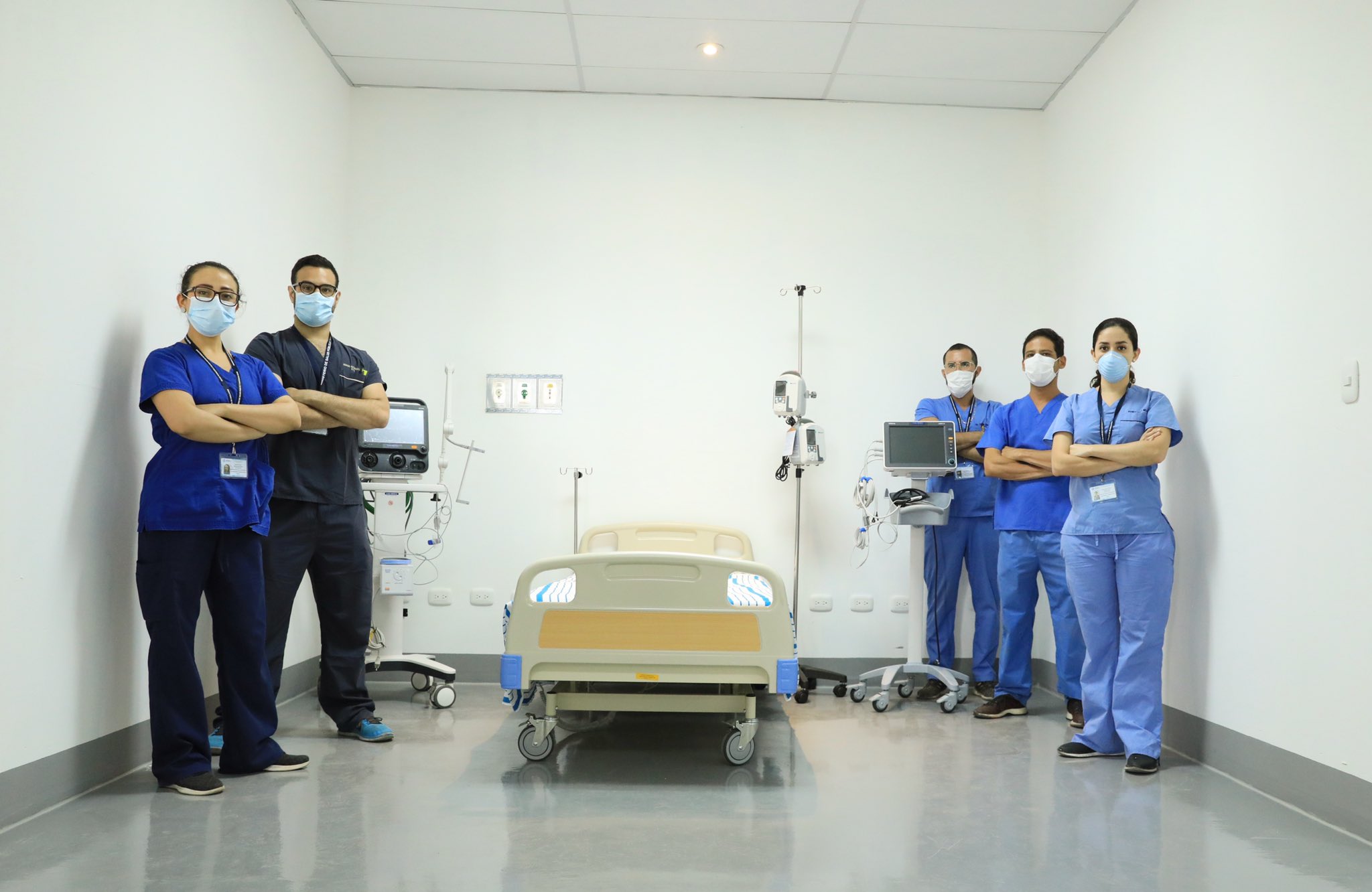 A un año de la pandemia, hospital se encuentra preparado para atender a pacientes con COVID-19./Foto: Archivo.