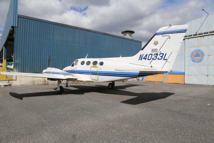 Ministerio de Gobernación recibe avioneta inmovilizada al crimen organizado