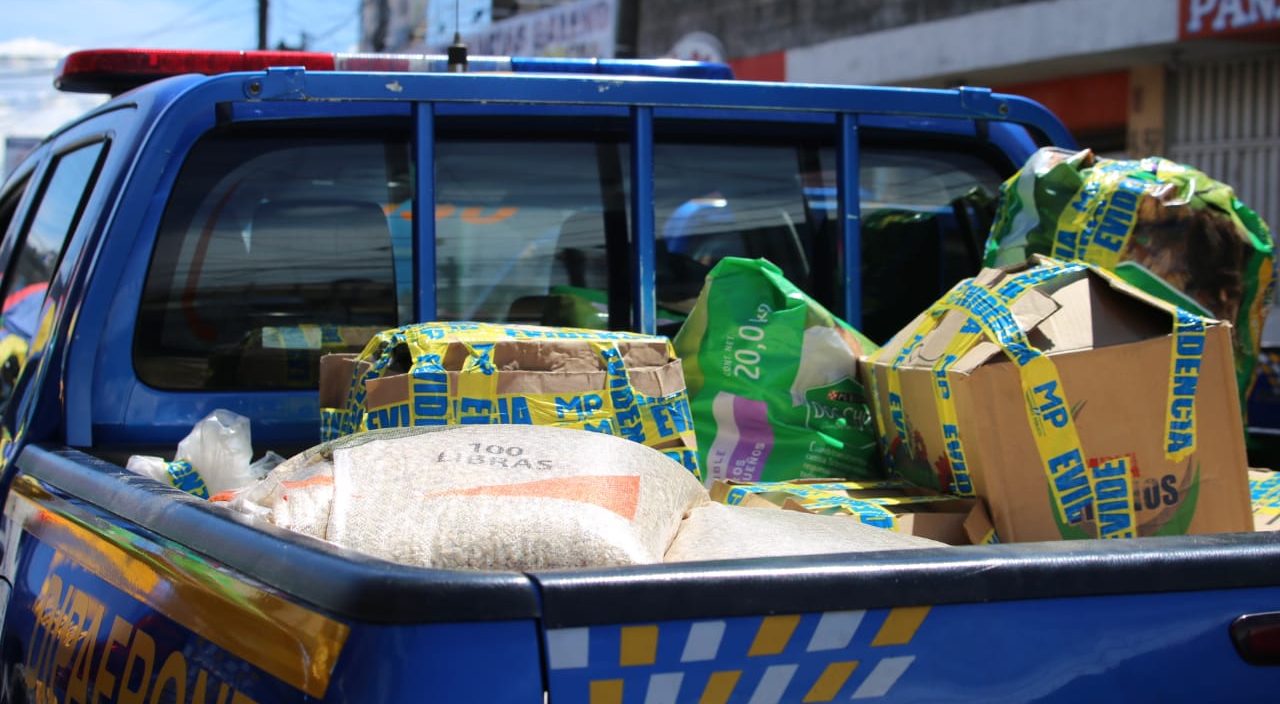 Confiscan más de 2 millones de quetzales en productos de contrabando