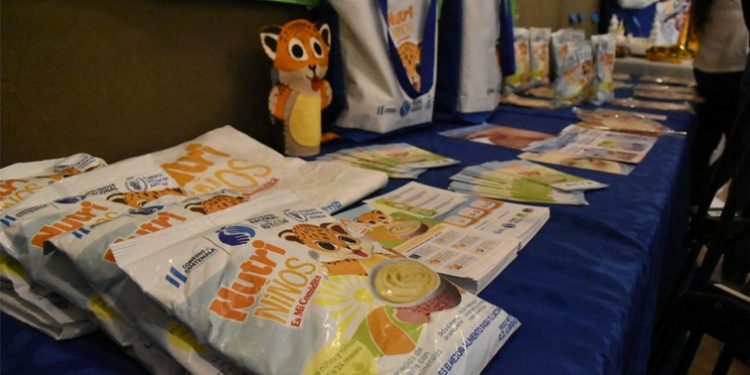 Más de 12 mil unidades de NutriNiños llegan a Petén
