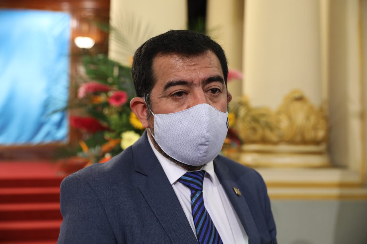 Miguel Ovalle, alcalde de Salcajá y presidente de la Asociación Nacional de Municipalidades (ANAM)