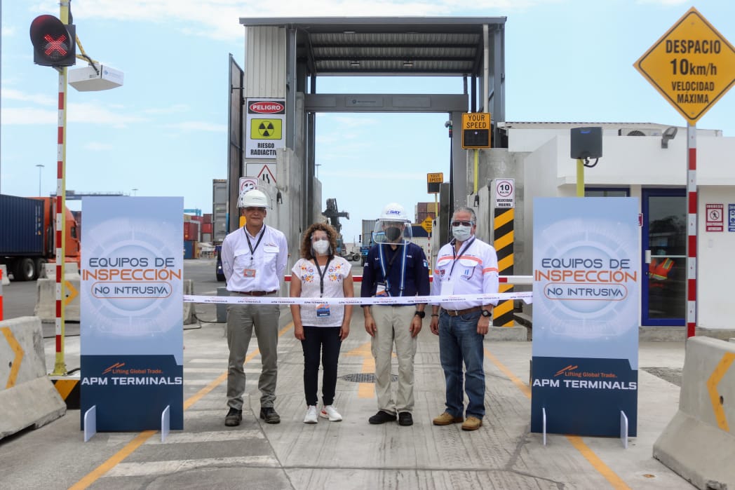 Inauguran máquinas de rayos X en APM Terminals Quetzal
