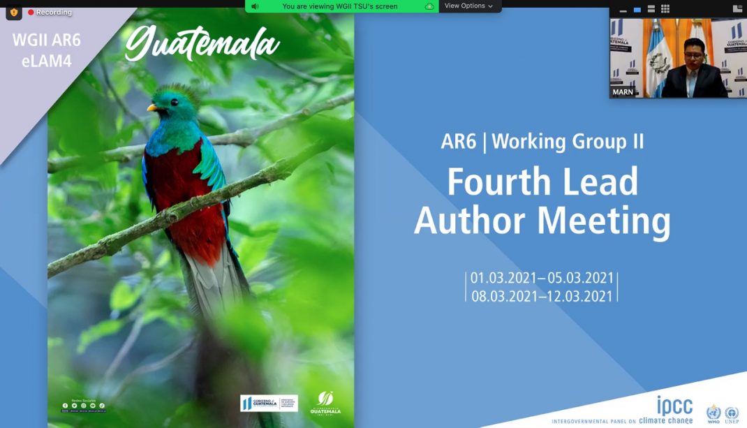 Se inaugura cuarta reunión de autores del Sexto Informe del Cambio Climático, en Guatemala