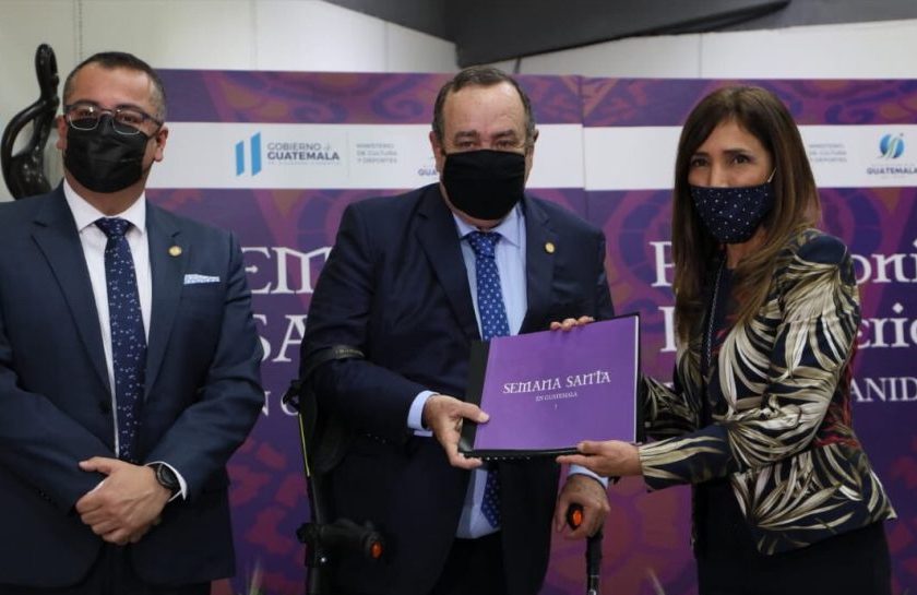 Presentan nominación de Semana Santa guatemalteca para Patrimonio Cultural Inmaterial de la Humanidad