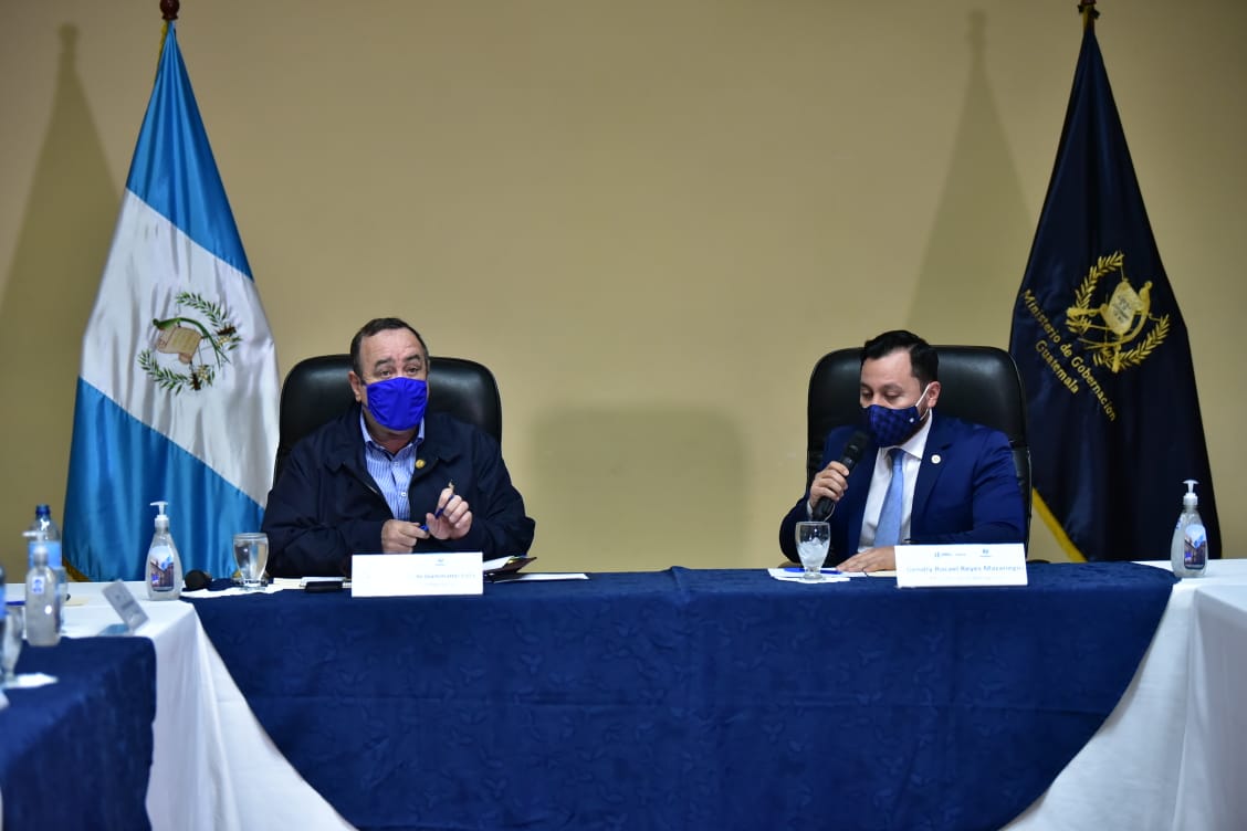 Presidente visita el Ministerio de Gobernación para conocer proyectos de 2021