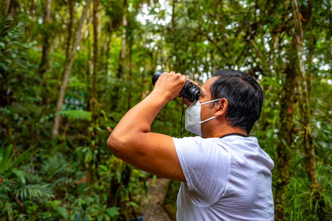 Promueven el aviturismo y conservación del quetzal
