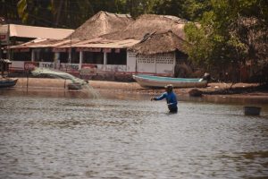 Impulsan atención integral a sector pesquero y agricultores de San Andrés Villa Seca