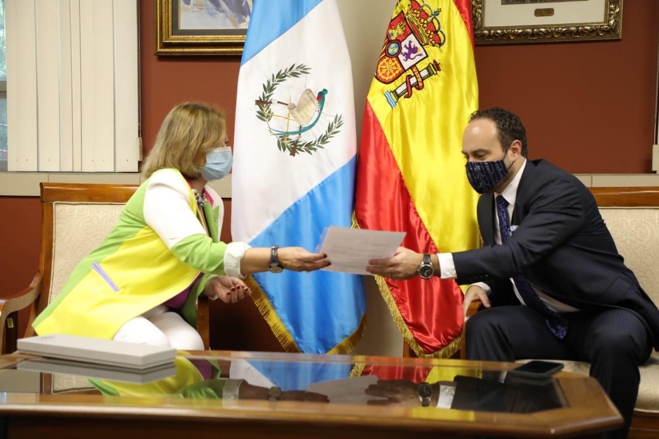 Guatemala y España reafirman lazos de amistad y cooperación