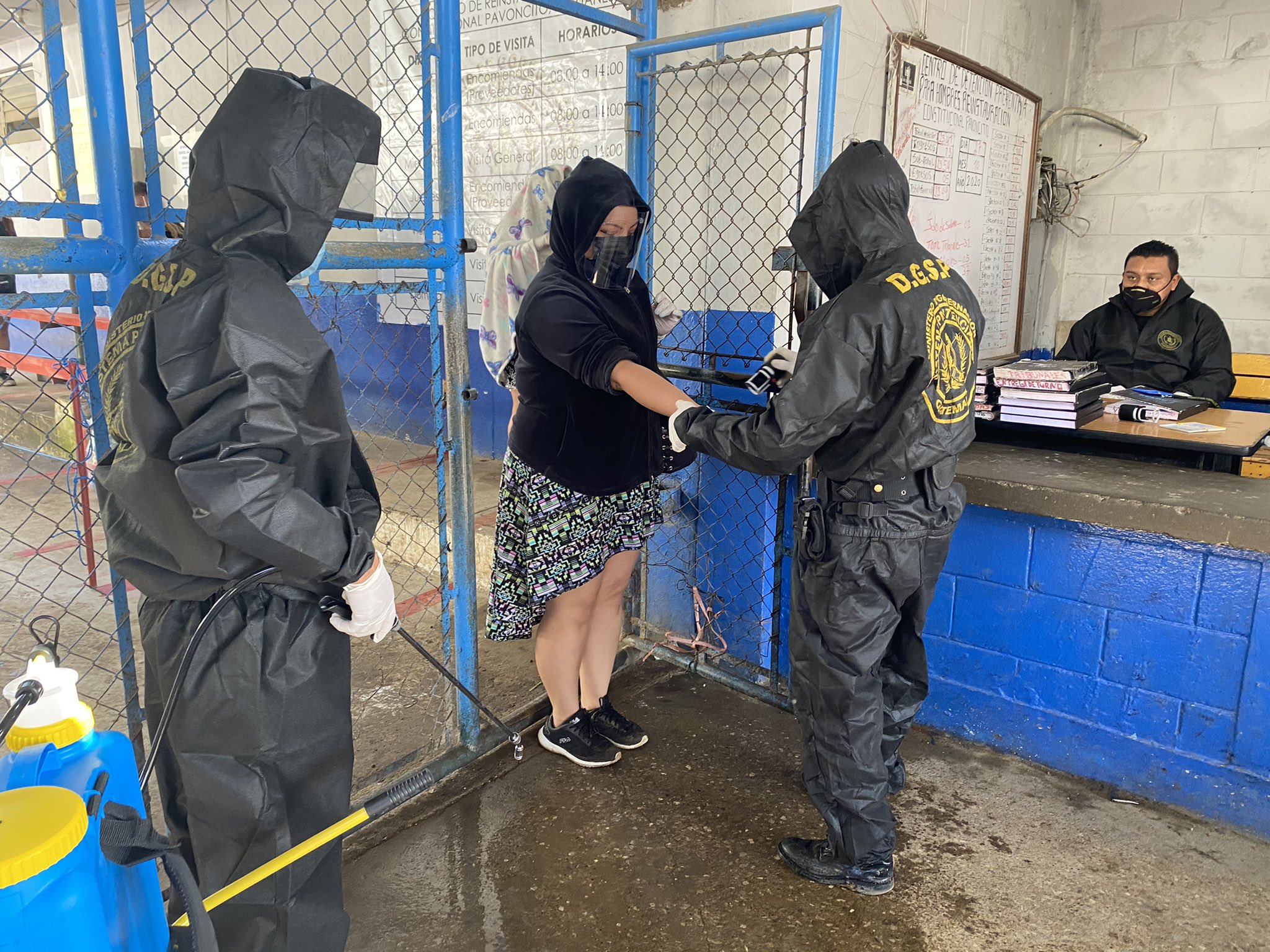 Presidios garantiza medidas de bioseguridad en las cárceles durante la Semana Santa