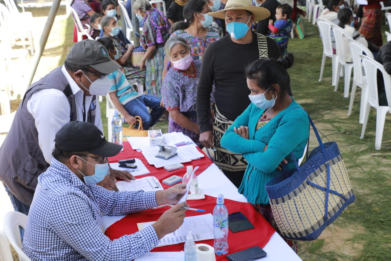 Beneficiarán a más de 5 mil familias de San Martín Jilotepeque con asistencia alimentaria