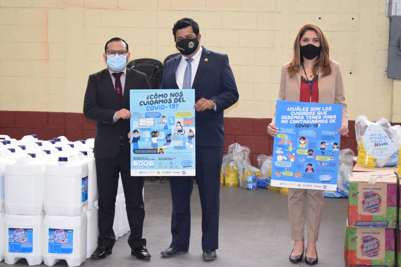 Comienza entrega de kits de higiene donados por Funsepa